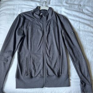 ALO Yoga Gray Zip Up Jacket